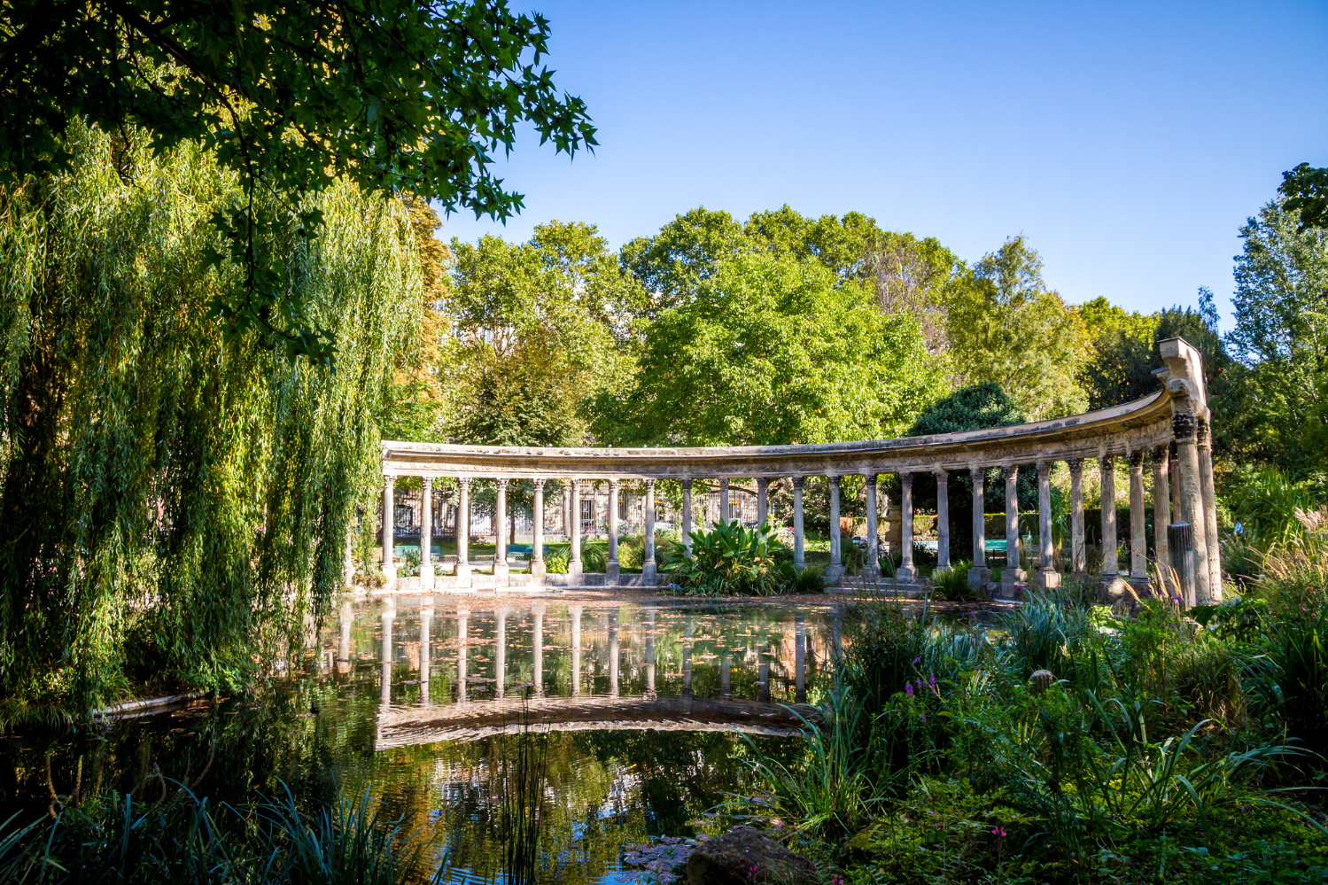 Parc Monceau Paris 17e arrondissement